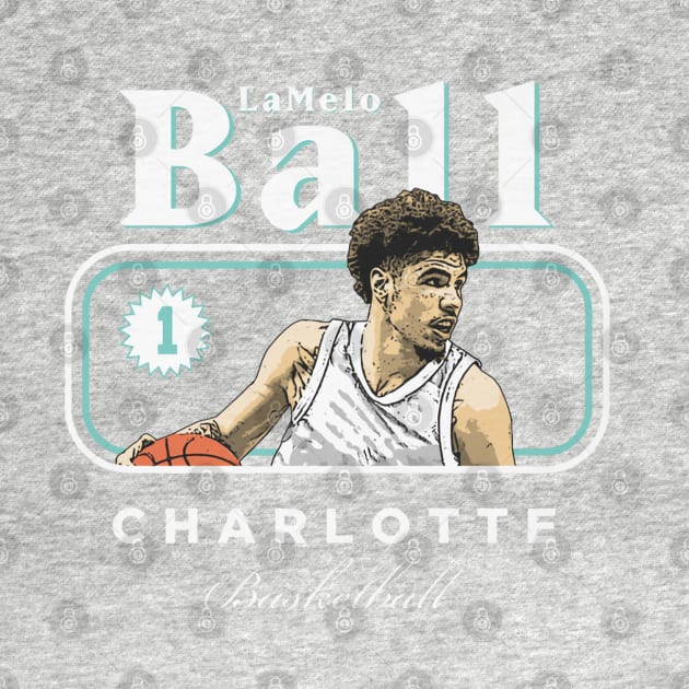 LaMelo Ball Charlotte Cover by ClarityMacaws